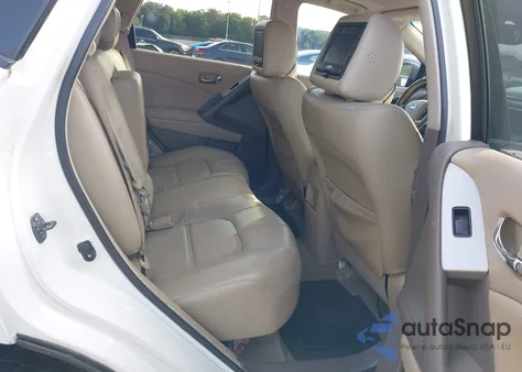 2012 Nissan Murano Sl из США, поврежденный, VIN JN8AZ1MW9CW211492